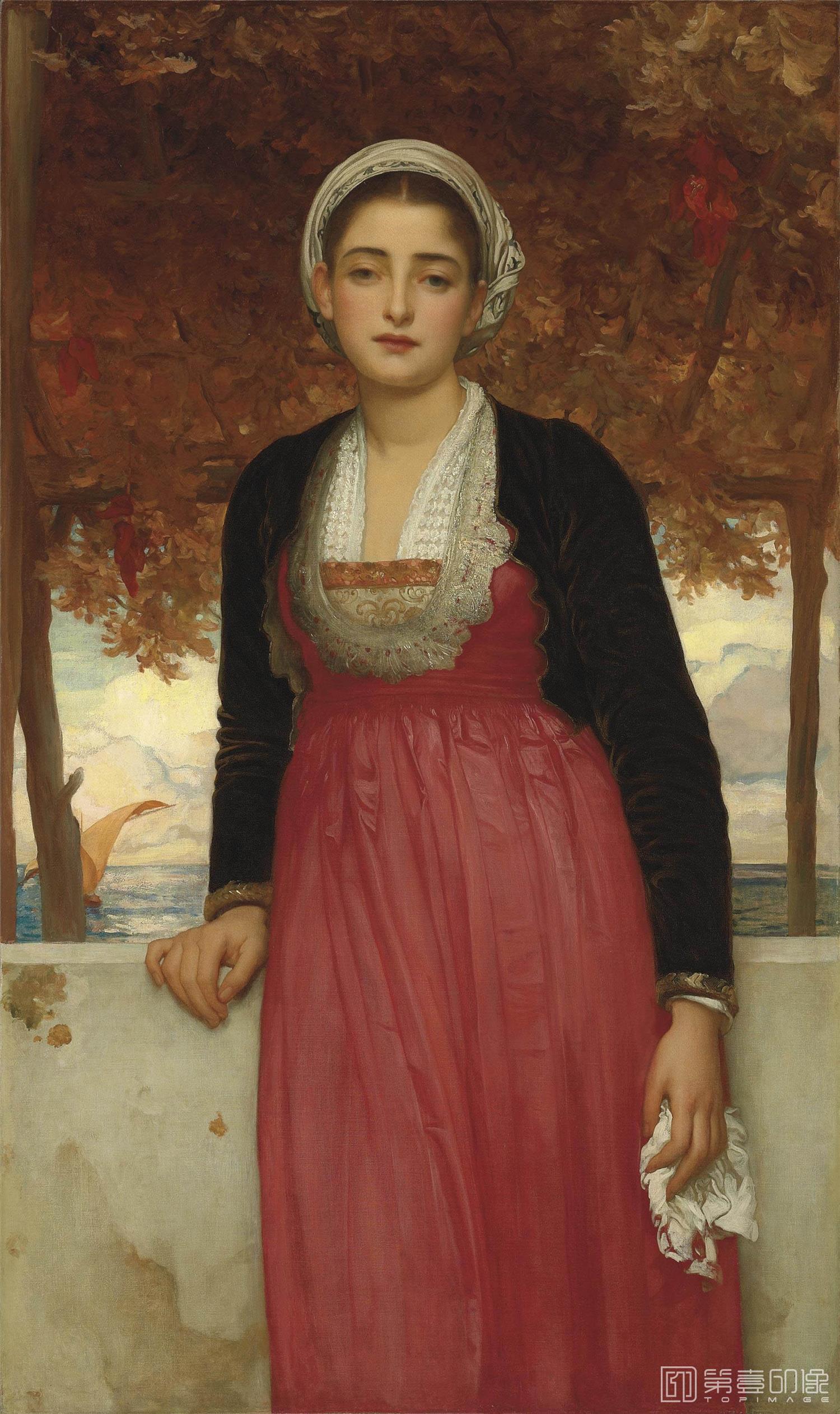 油画-佛雷德里克.莱顿 Frederic Leighton作品集-39